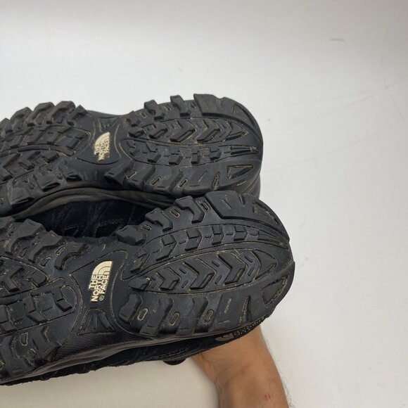 The North Face Truckee Low Hiking Shoes Black Suede Men Sz 9 US Outdoor Trekking - Picture 7 of 16